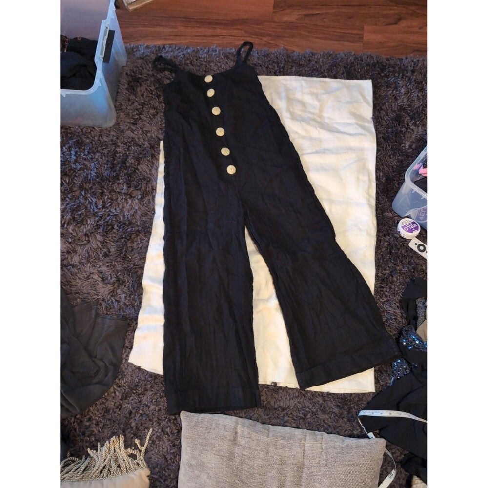 Mary lawless Lee x splendid black overalls size xs